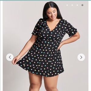 Polka Dot Dress 0X